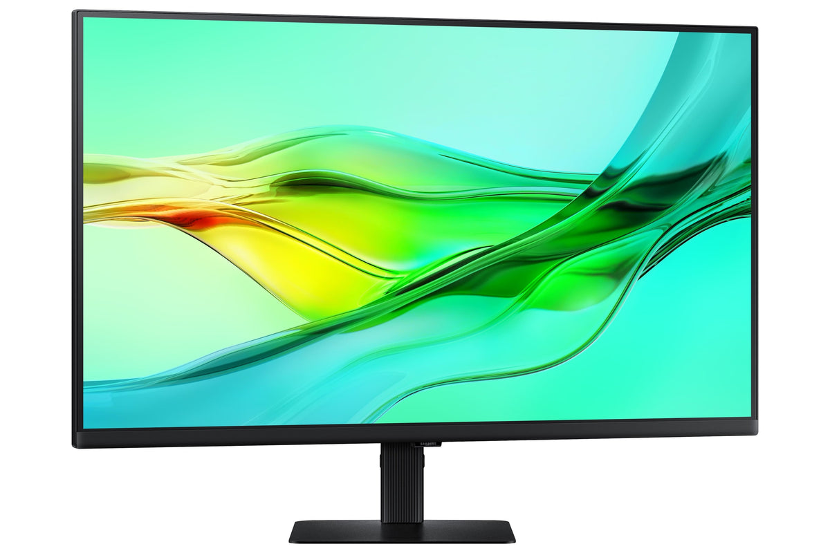 Samsung - ViewFinity 32" S6 (S60D) QHD HDR10 High Resolution Monitor and Daisy Chain (HDMI, USB, DisplayPort) - Black