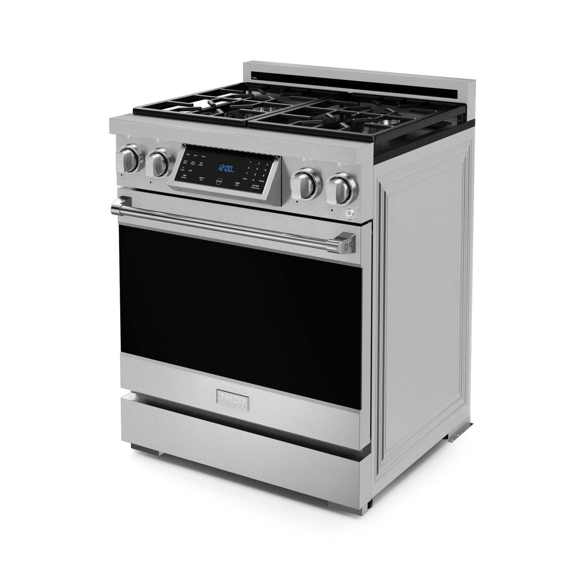 30 in. Wide 4 burner Gordon Ramsay Series by Thor Kitchen 4.55 Cu. Ft Freestanding Gas Range - Stainless Steel