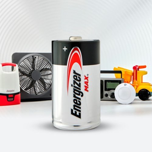 Energizer - MAX D Batteries (4 Pack), D Cell Alkaline Batteries