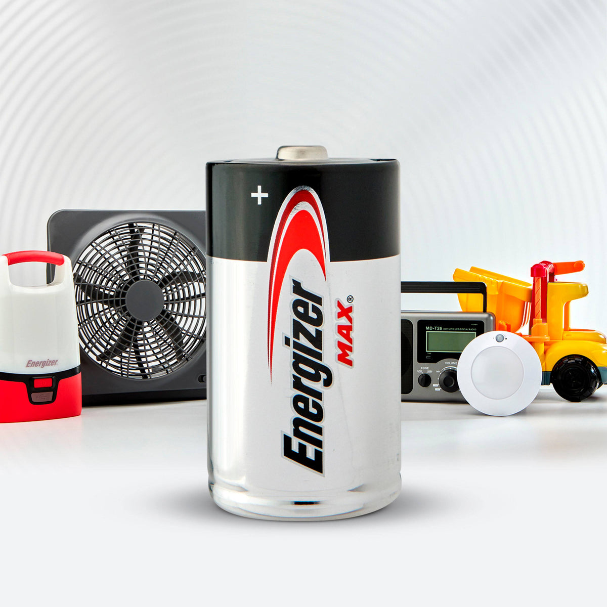 Energizer - MAX D Batteries (4 Pack), D Cell Alkaline Batteries