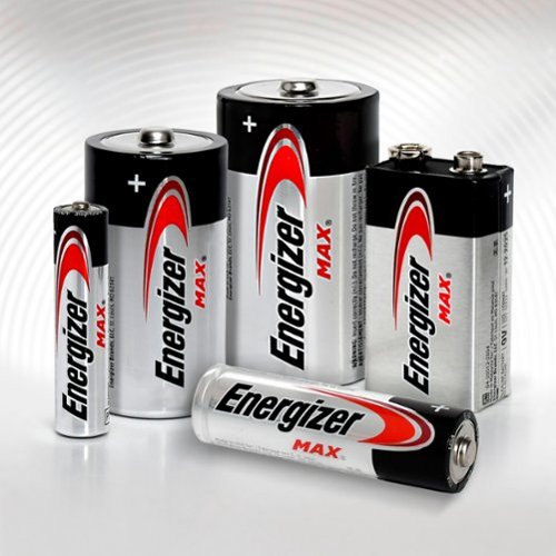 Energizer - MAX 9V Batteries (2 Pack), 9 Volt Alkaline Batteries