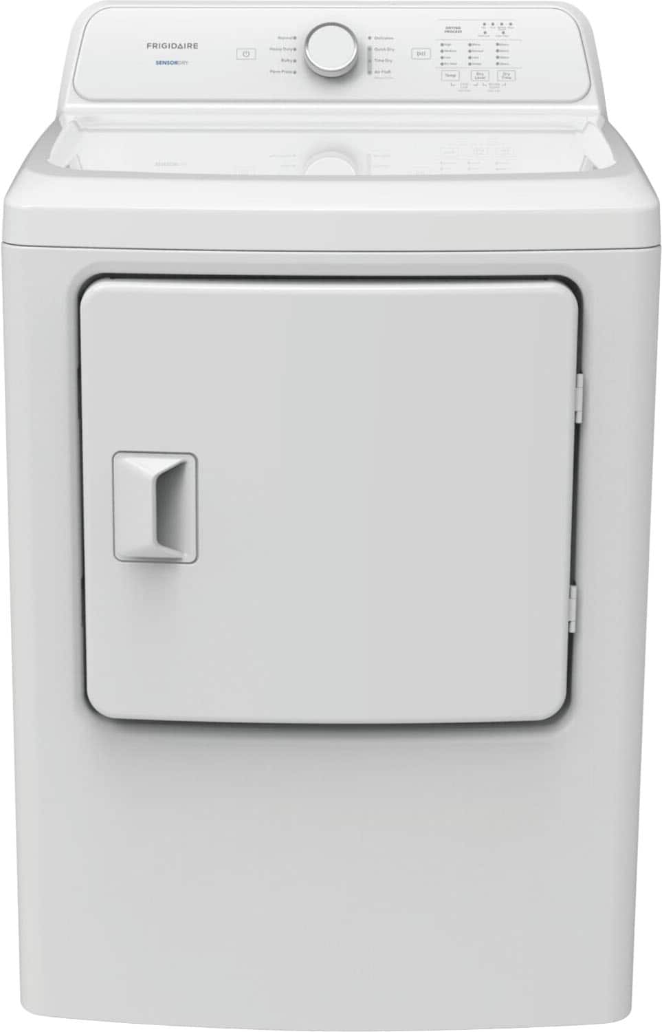 Frigidaire - 7 Cu. Ft. Gas Dryer with 8 Dry Cycles - White