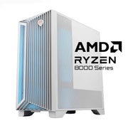 MSI - Aegis Z2 Gaming Desktop - AMD R5-8400F 2024 - 16GB Memory - NVIDIA GeForce RTX 5060 - 1TB SSD Storage - White