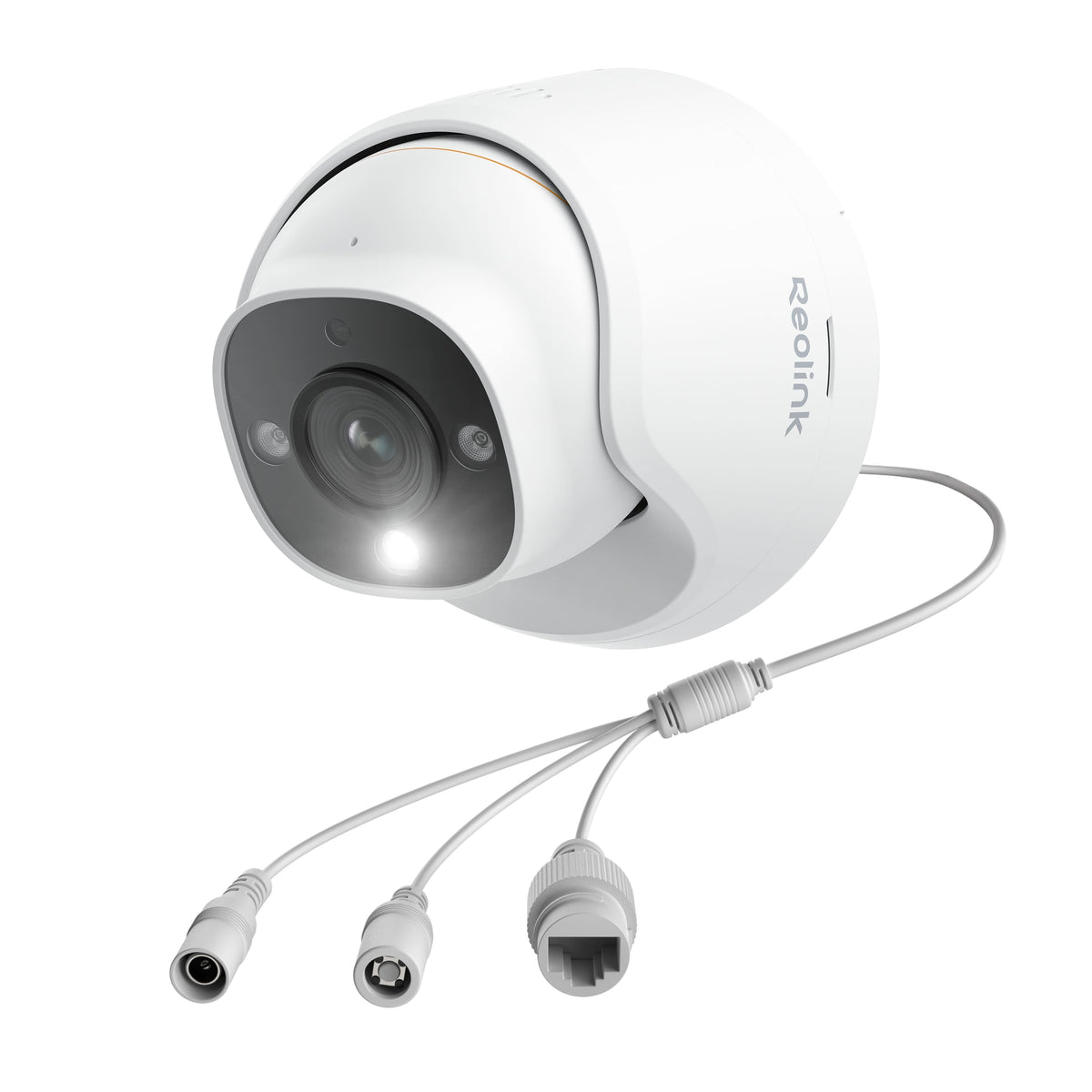 Reolink - Indoor/Outdoor Add On or Stand Alone Wired PoE 4K+ 12MP Security Dome IP Camera, Smart AI Search, Color Night Vision - White