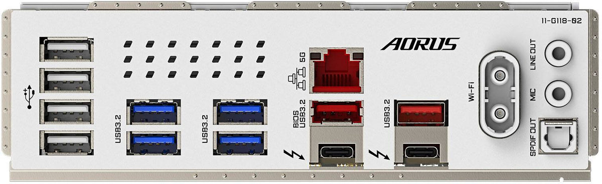 GIGABYTE - Z890 AORUS PRO ICE (Socket LGA 1851) Intel Z890 ATX DDR5 Wi-Fi 7 Motherboard - White