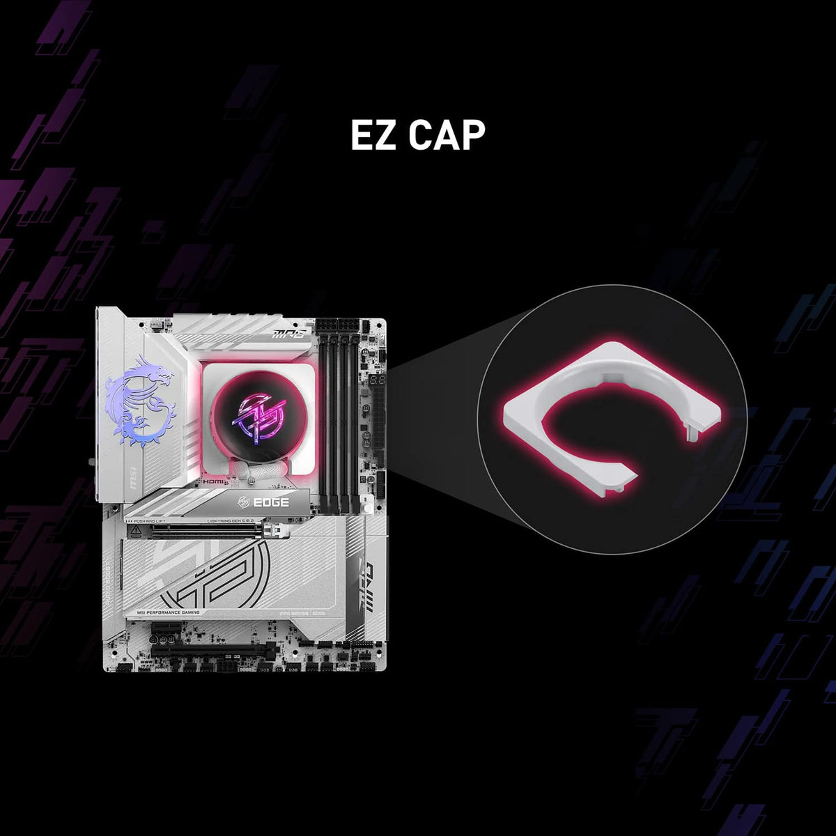 MSI - MPG CORELIQUID P13 360 -CPU Liquid Cooler-360mm Radiator-IPS 2.1"LCD Screen-Triple 120mm ARGB PWM Fans-Uni Bracket - White