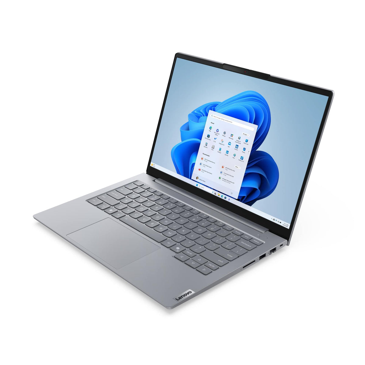 Lenovo - ThinkBook 14 Gen 8 AI PC 14" Touch - Screen Laptop - Intel Ultra 7 with 16GB Memory - 512GB SSD - Arctic Grey