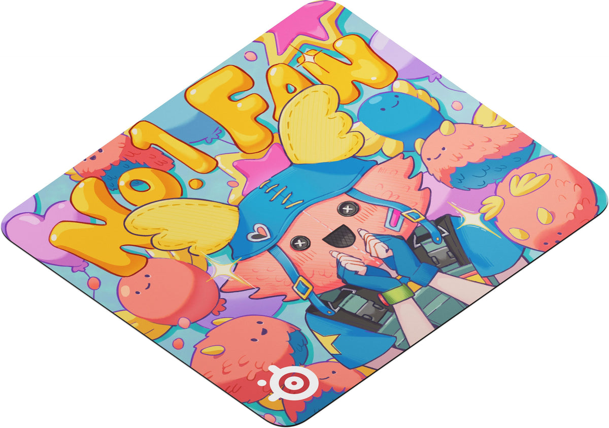 SteelSeries - QcK Cloth Gaming Mouse Pad (Large) - Fortnite Guff Edition - Multi