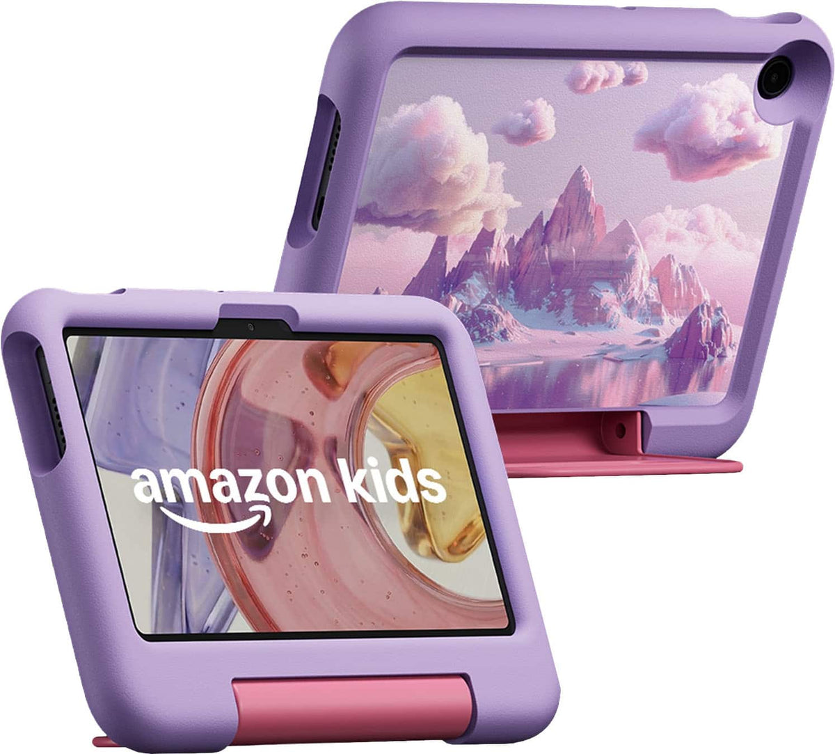 Amazon - Kids Tablet 8 (all-new) ages 3+, 8.7" display, includes 1-year Kids+ content subscription, parental controls - Mystic Mountains