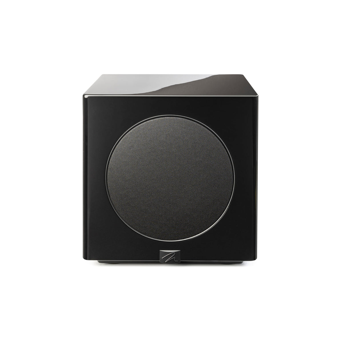 MartinLogan - Abyss 10, 10” Hybrid, Powered Subwoofer, with Magnitude MT-1.6kW Amplifier, Sub Control App, and Wireless Built-In - Gloss Black
