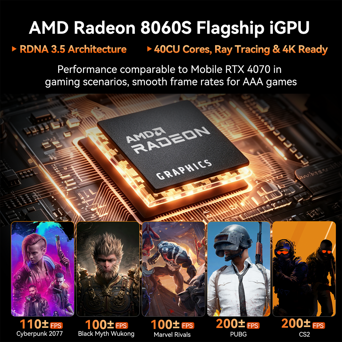 GEEKOM - A9 Mega mini pc AMD Ryzen™ AI Max+ 388 processor, Radeon™ 8060S Graphics,64GB Quad-Channel RAM & Up to 2TB SSD - Silver