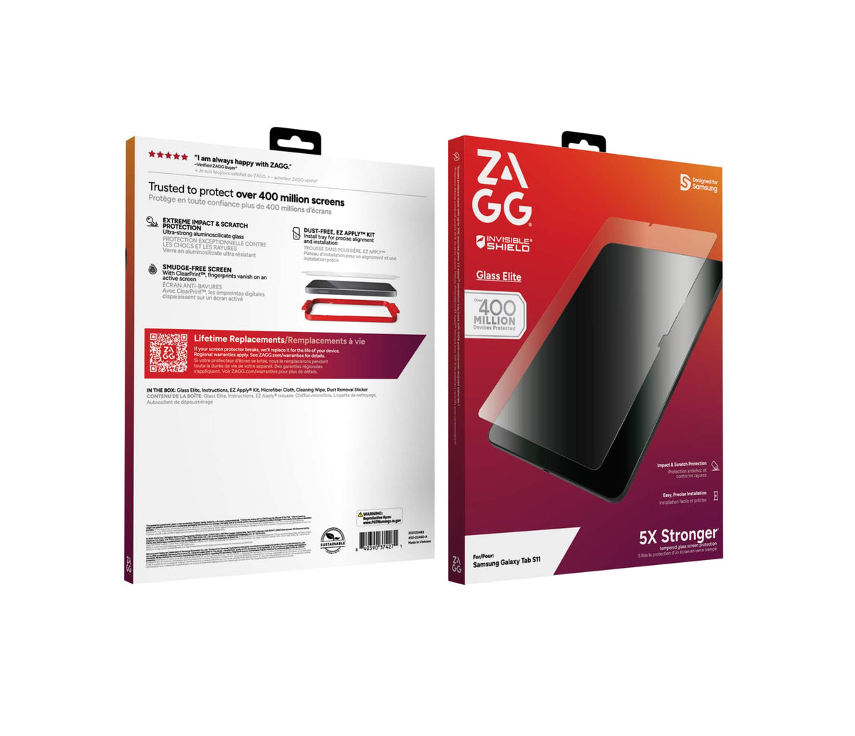 ZAGG - Galaxy Tab S11 - Clear