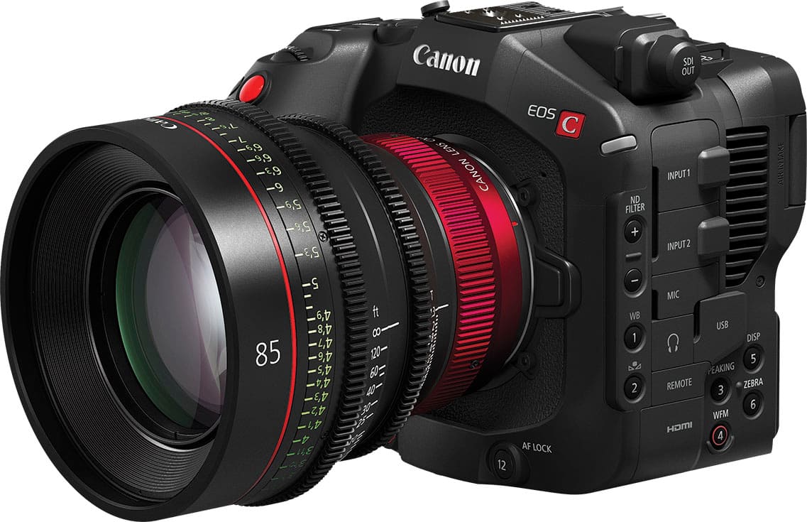 Canon - EOS C80 6K Video Mirrorless Cinema Camera (Body Only) - Black