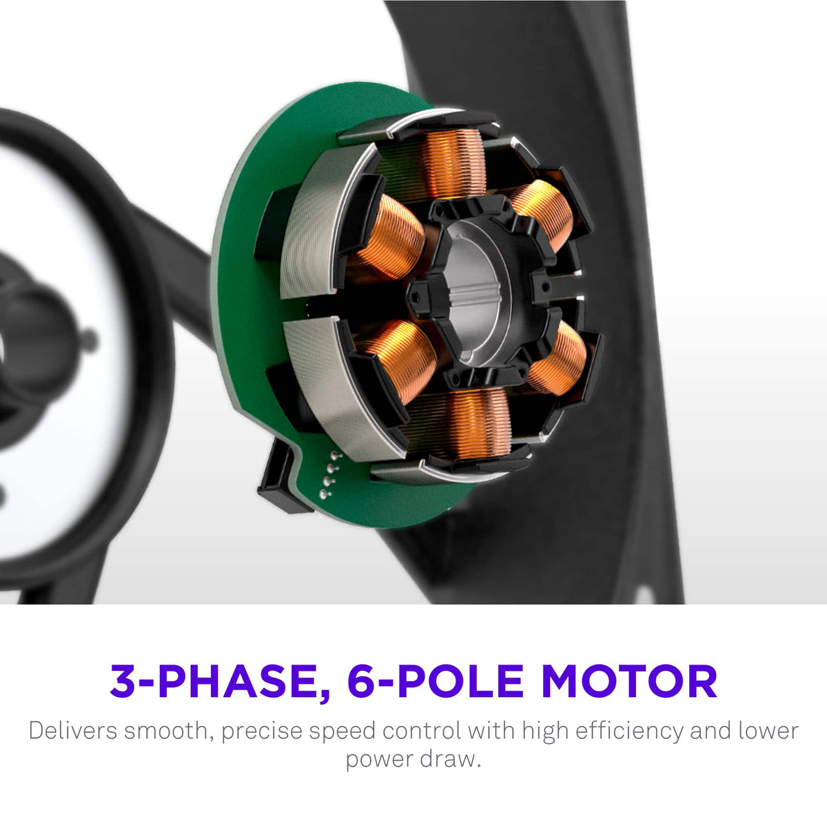NZXT - F140X Performance Fan - 140mm PWM RGB Computer Case Fan with LCP Frame & Blades - Black