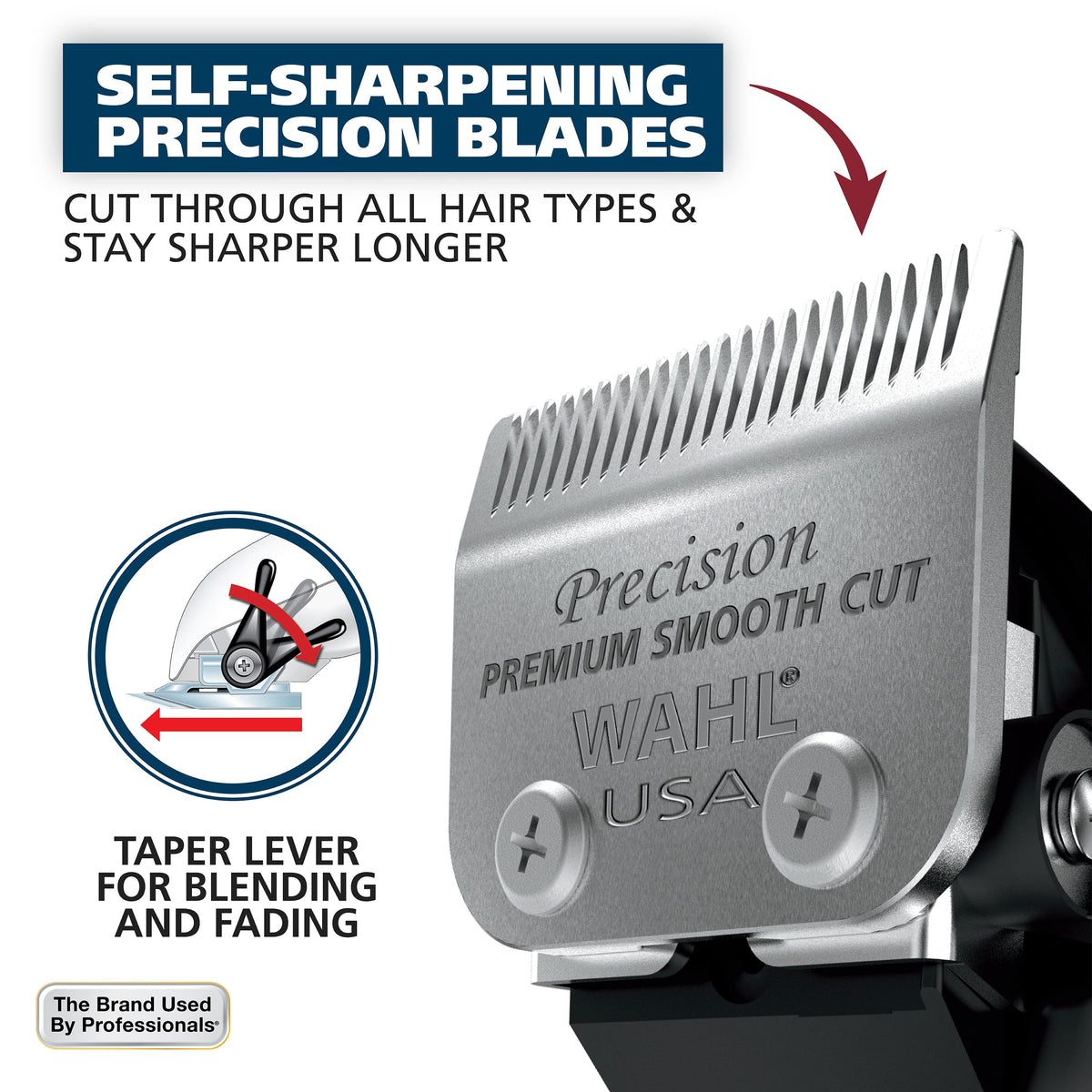Wahl - Lithium Pro Complete Cordless Haircut Kit - Black/Silver