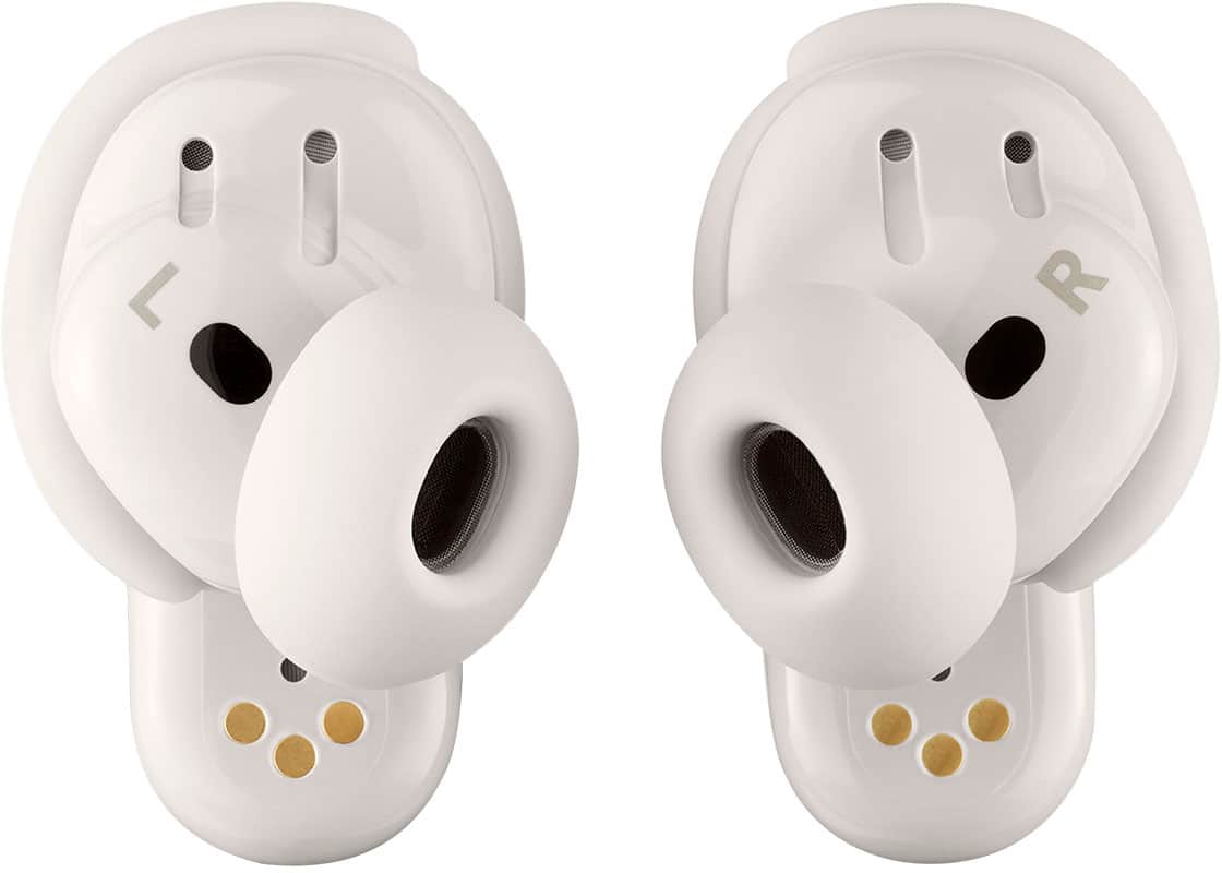 Bose - QuietComfort Ultra (2nd Gen) True Wireless Noise Cancelling In-Ear Earbuds - White Smoke