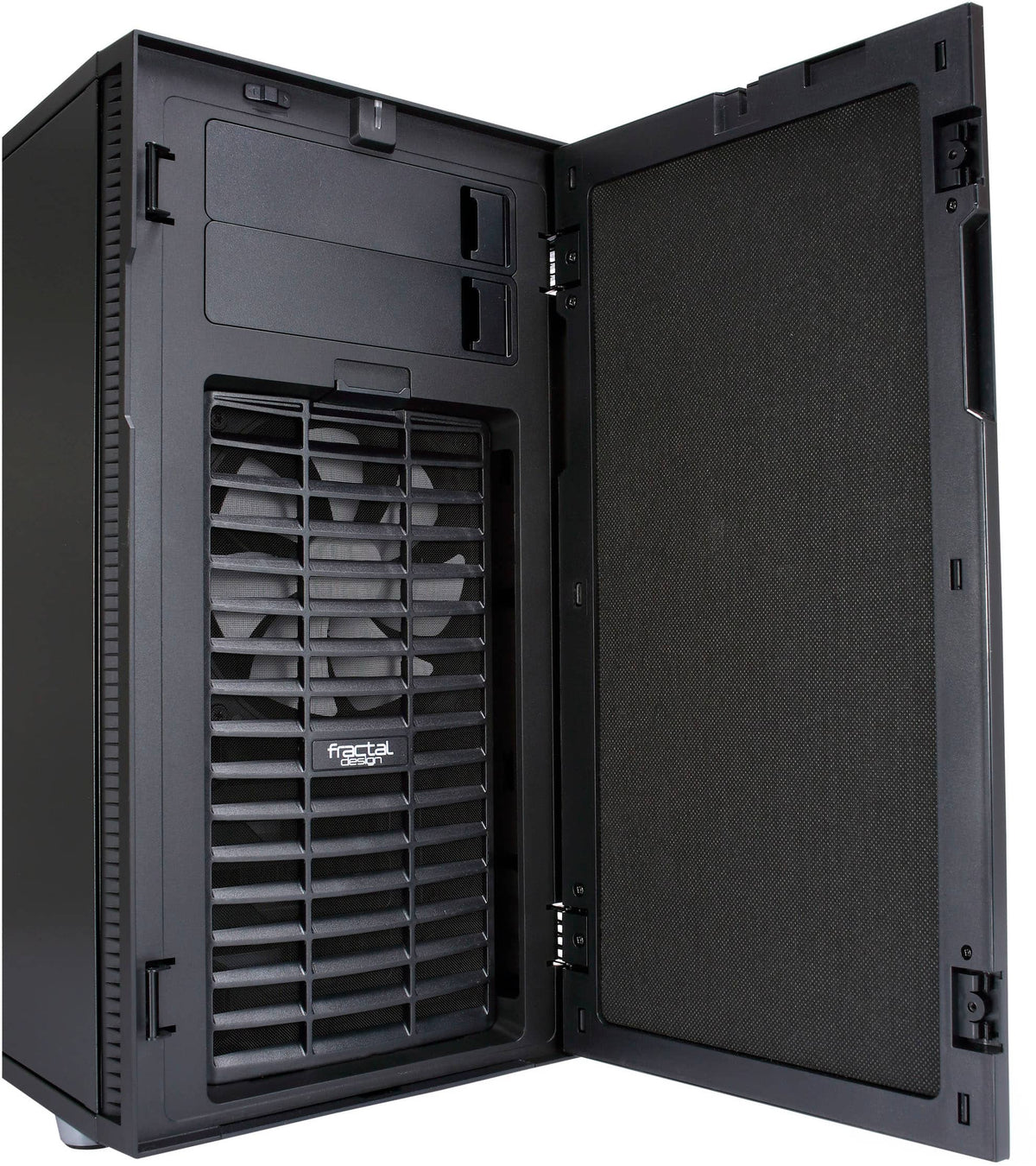 Fractal Design - Define R5 Black Silent ATX Mid-Tower PC Case - Black