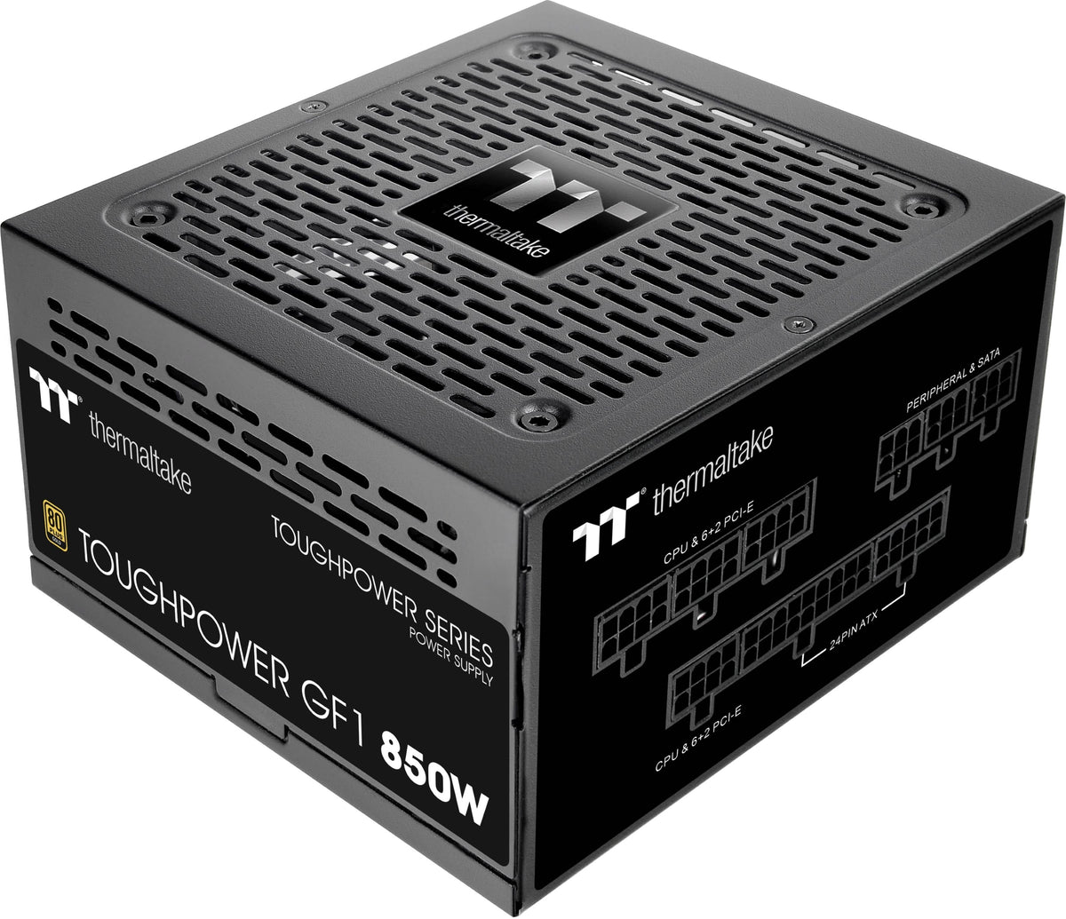 Thermaltake - GF1 (2024) 850W 80 PLUS Gold Fully Modular Power Supply - Black