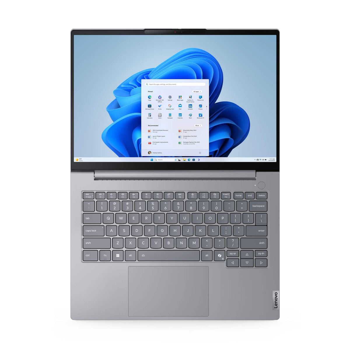 Lenovo - ThinkBook 16 Gen 9 16" Laptop - Latest Model - Intel Core 5 with 16GB Memory - 512GB SSD - Arctic Grey