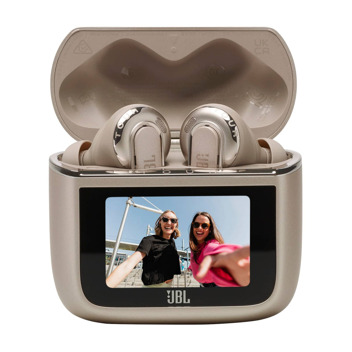 JBL - Tour Pro 3 True Wireless Noise Cancelling Earbuds - 2024 - Titanium