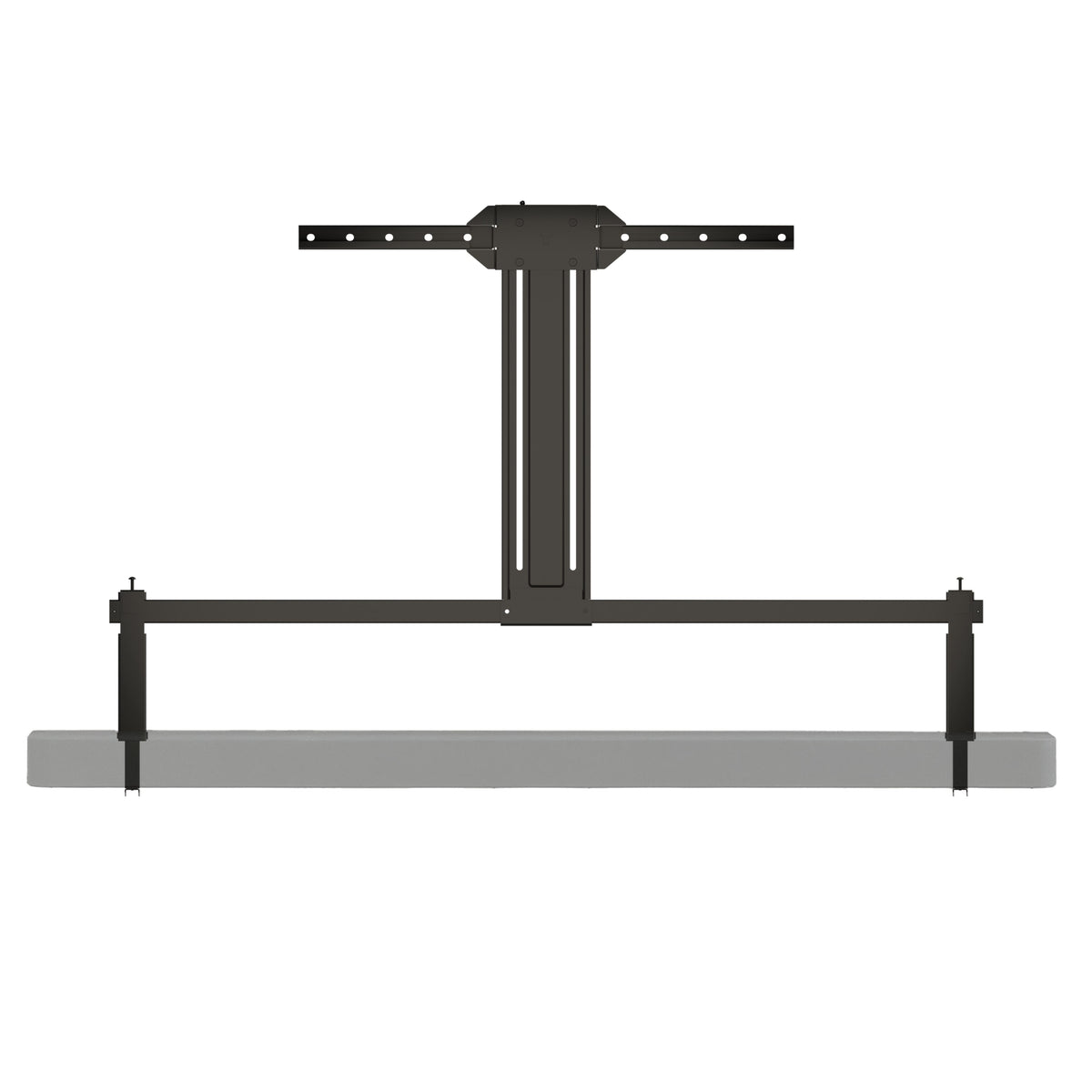 Sanus - Height-Adjustable TV Soundbar Mount Designed for Sony BRAVIA Theater Bar 8™ & Bar 9™ TV Soundbar Mount" - Black
