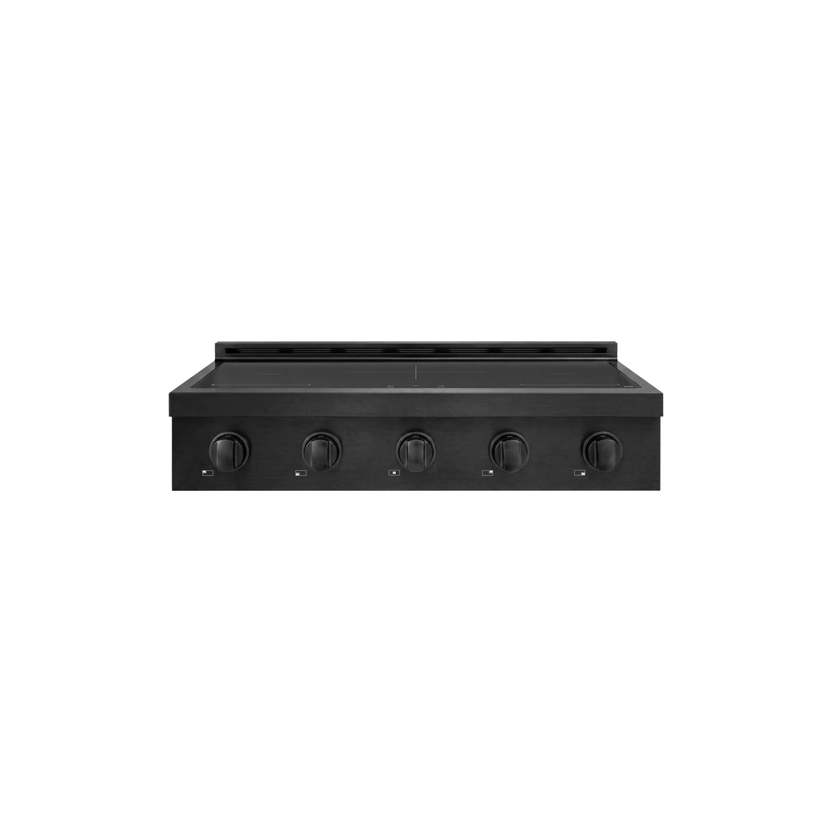 ZLINE - 36 in. Paramount Built-in Induction Rangetop with 5 Element Cooktop - Black Stainless Steel