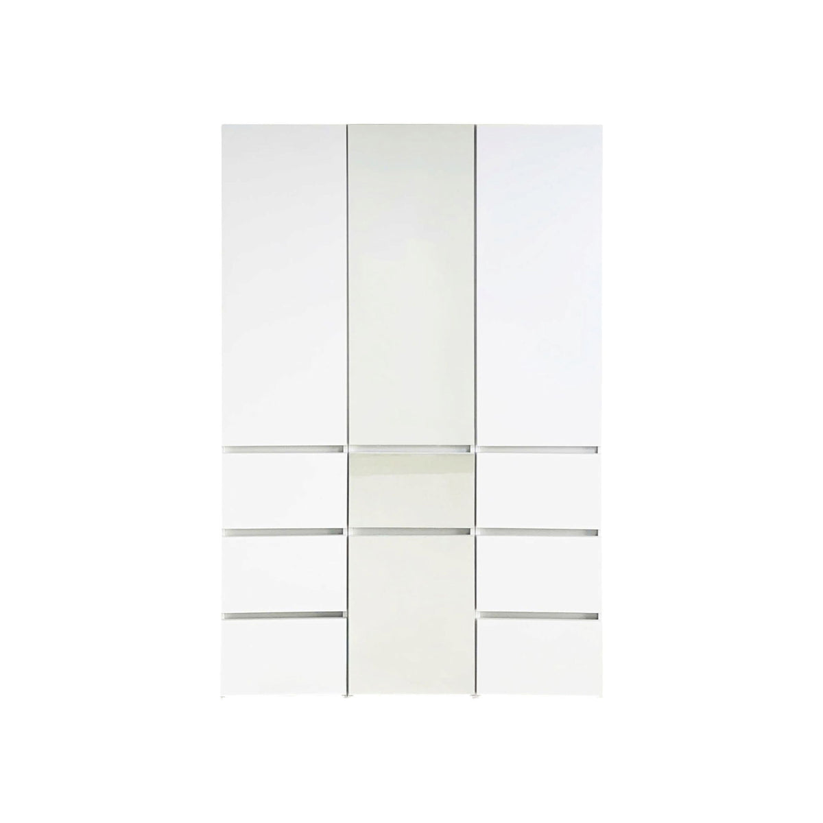 Elise - Modular Closet System & Mirror - White