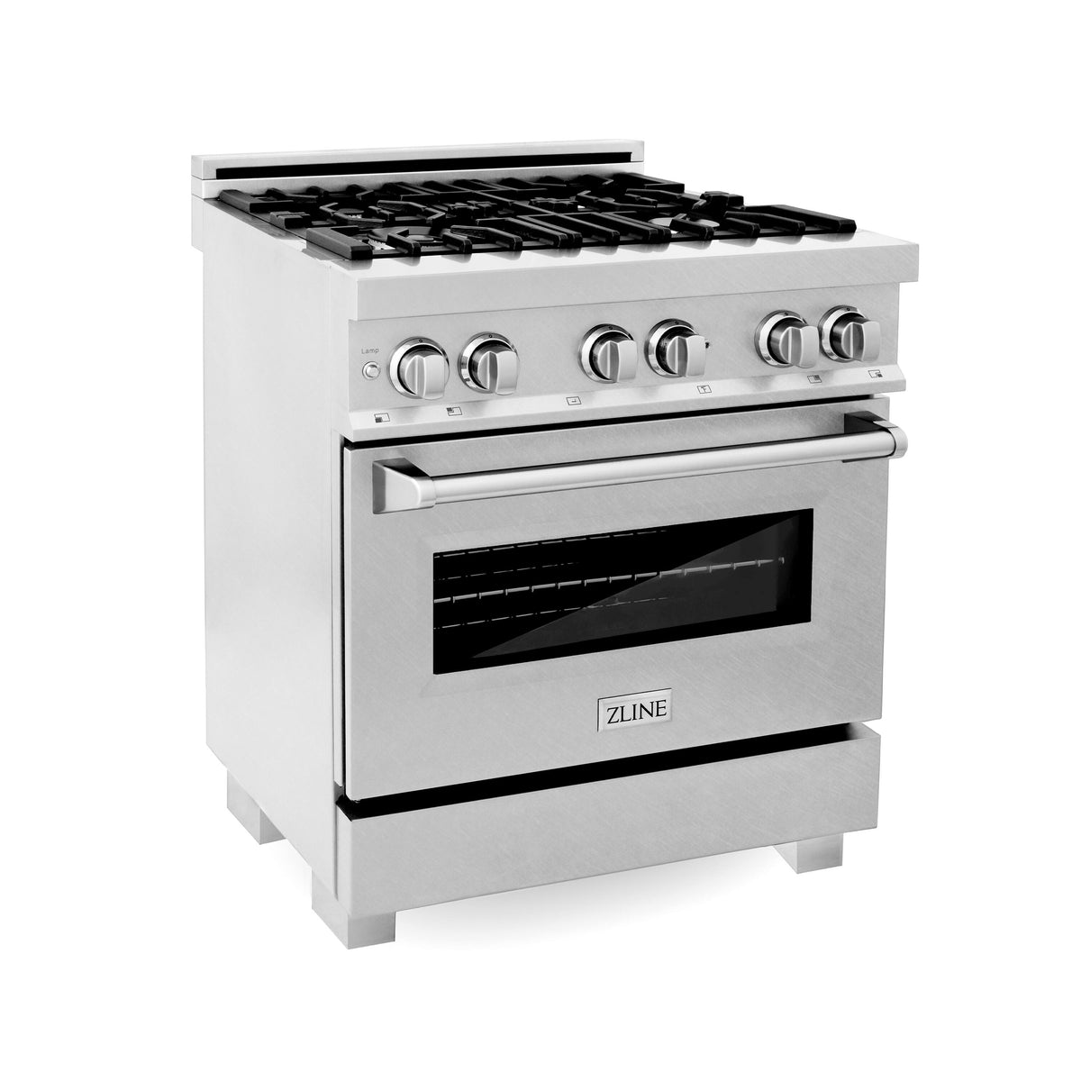 30 in. Wide 4 Burner ZLINE Legacy Dual Fuel Range (RAS-SN-30) - Satin Stainless Steel