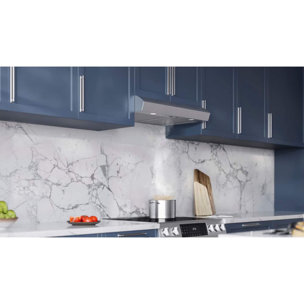 Broan - 30 inches - Convertible - Under cabinet Range Hood - Stainless Steel