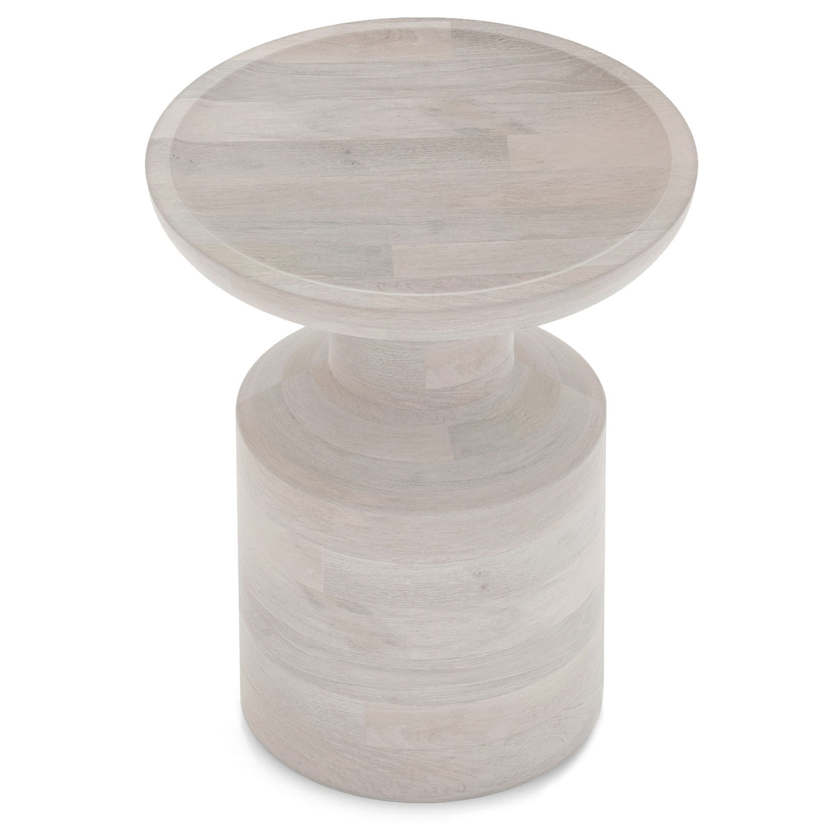 Haynes - Mesa Auxiliar de Madera Artesanal