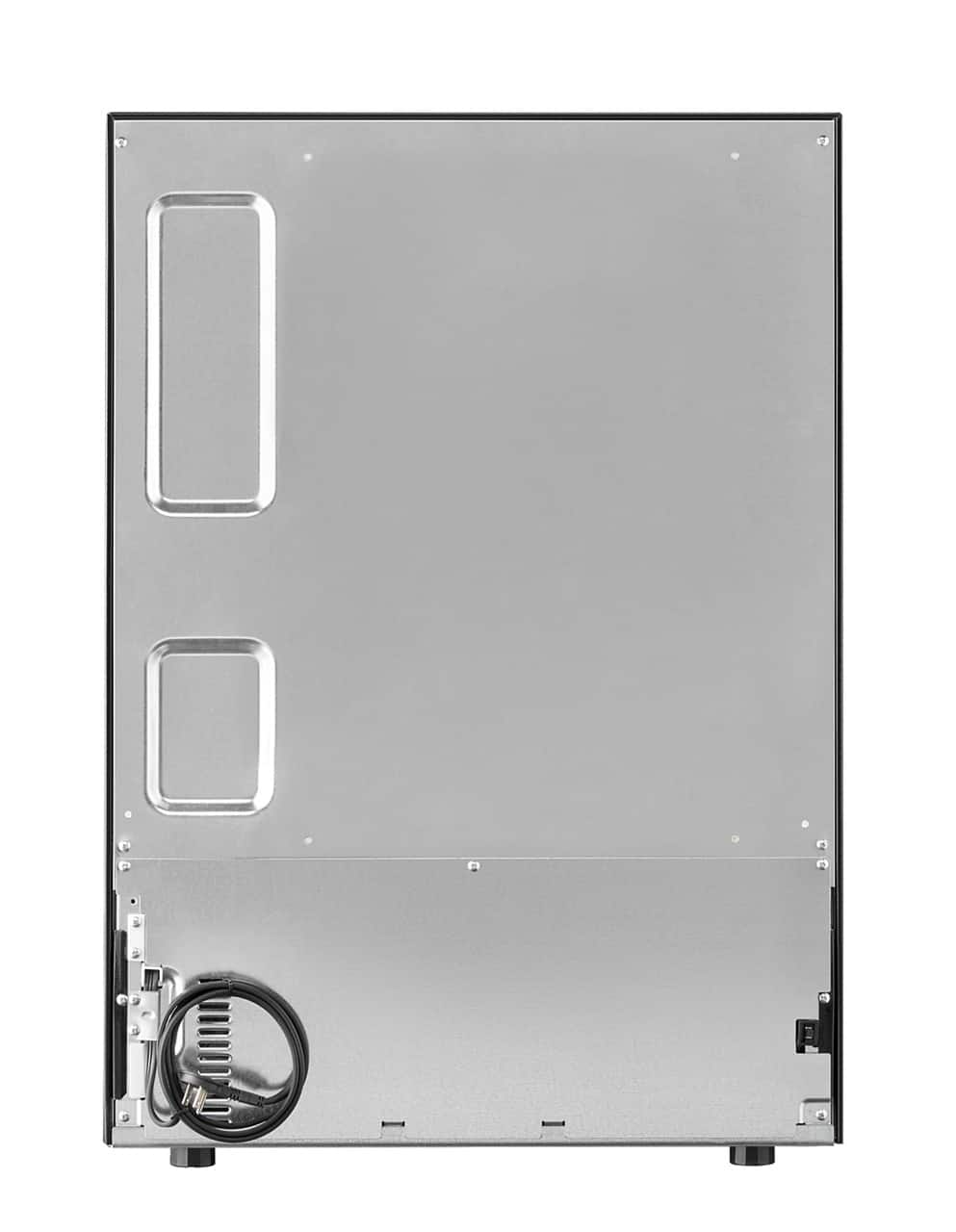 KitchenAid - 5.2 Cu. Ft. Undercounter Refrigerator Glass Door and Shelves with Metallic Accents - PrintShield Stainless Finish