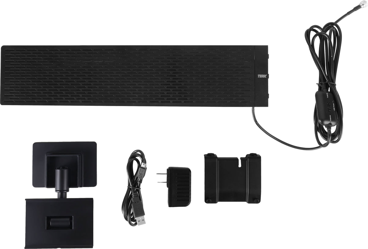 TERK - AMPLIFIED SMART HDTV ANTENNA BAR - Black