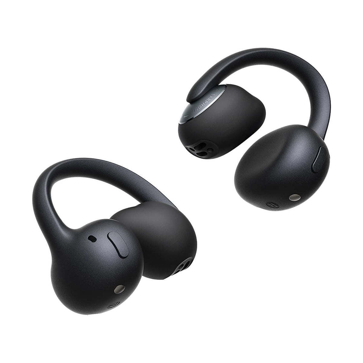 Baseus - Bowie MC2 Open-Ear Clip-On Earbuds - LDAC Hi-Res Audio,55-Hour Playtime,IP67 Water Resistance - Black