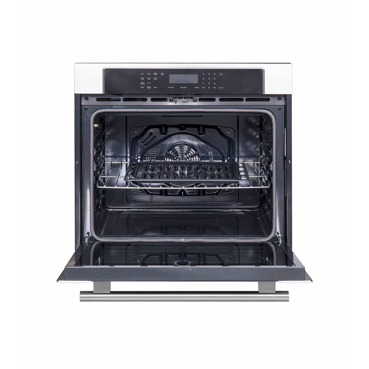 Forno Appliances - 30" Built-In Single Electric Convection Wall Oven - Silver