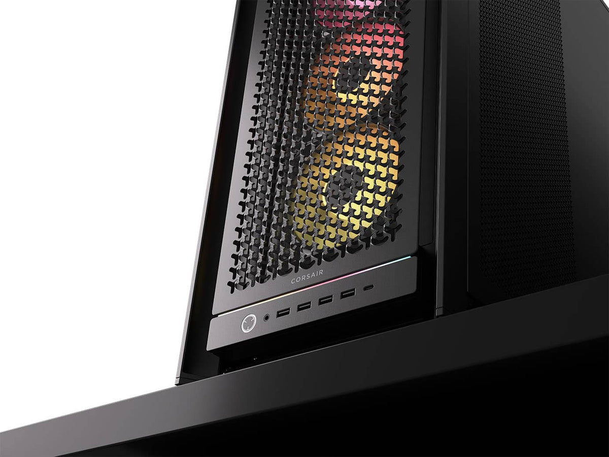 CORSAIR - 5000D RS ARGB Mid-Tower Modular PC Case - Black