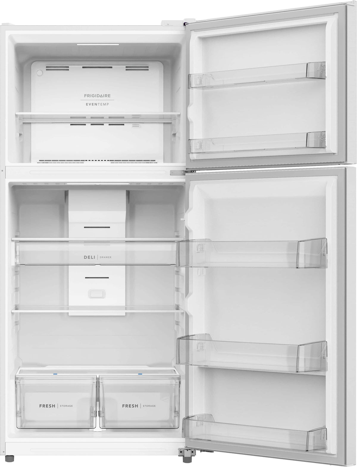 Frigidaire - 22 Cu. Ft. Garage Ready Top Freezer Refrigerator - White