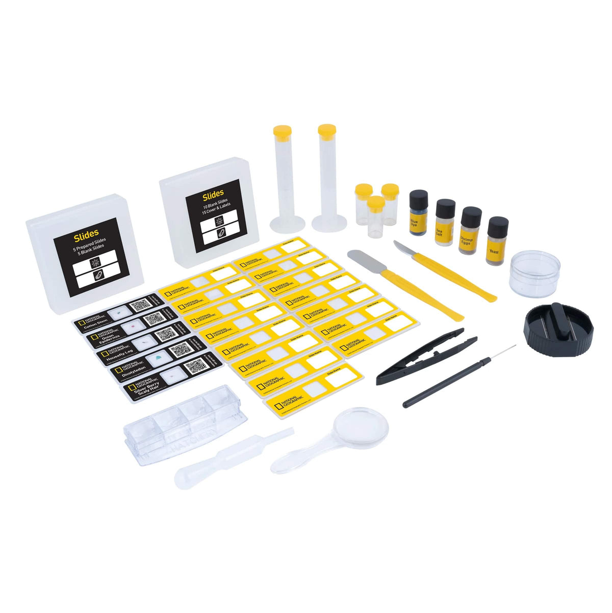 National Geographic - 40x-400x Inverted Microscope - White