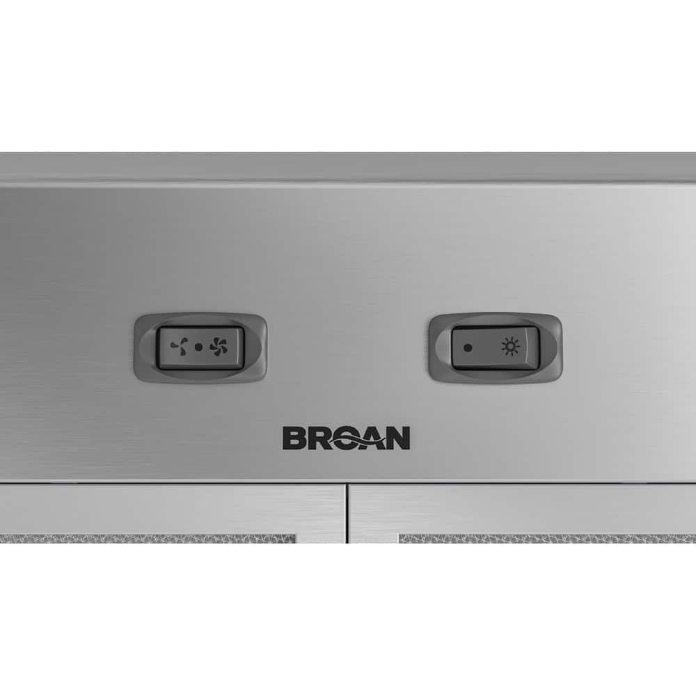 Broan - 30 inches - Convertible - Under cabinet Range Hood - Stainless Steel