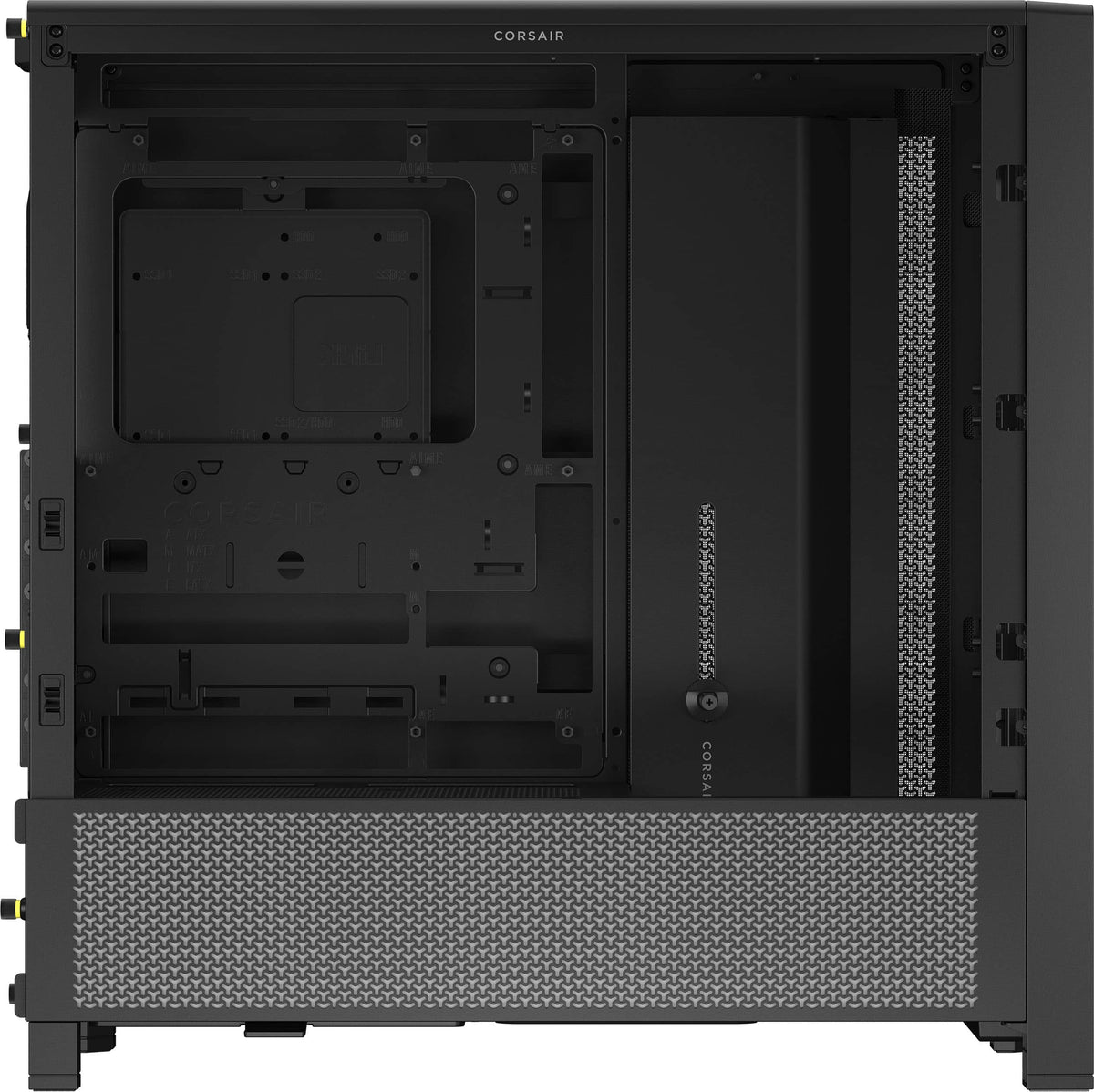 CORSAIR - FRAME 4000D RS ATX Mid-Tower PC Case - Black