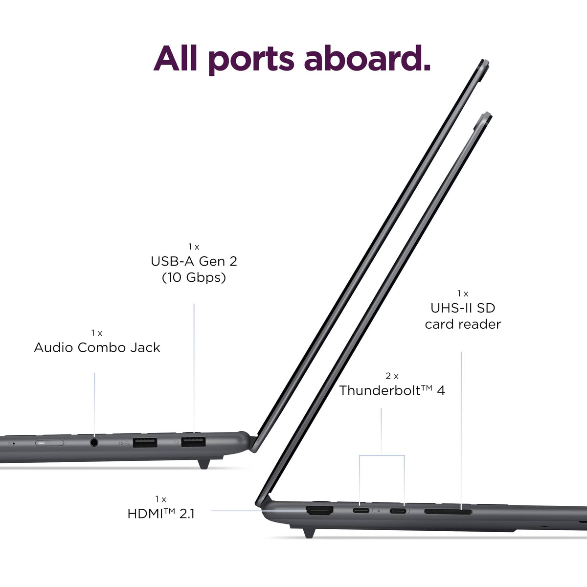Lenovo - Yoga Pro 7i Aura Edition 15.3" 3K OLED Laptop- Core Ultra 9 386H 2026- NVIDIA GeForce RTX 5060- 32GB Memory- 1TB Storage - Luna Grey