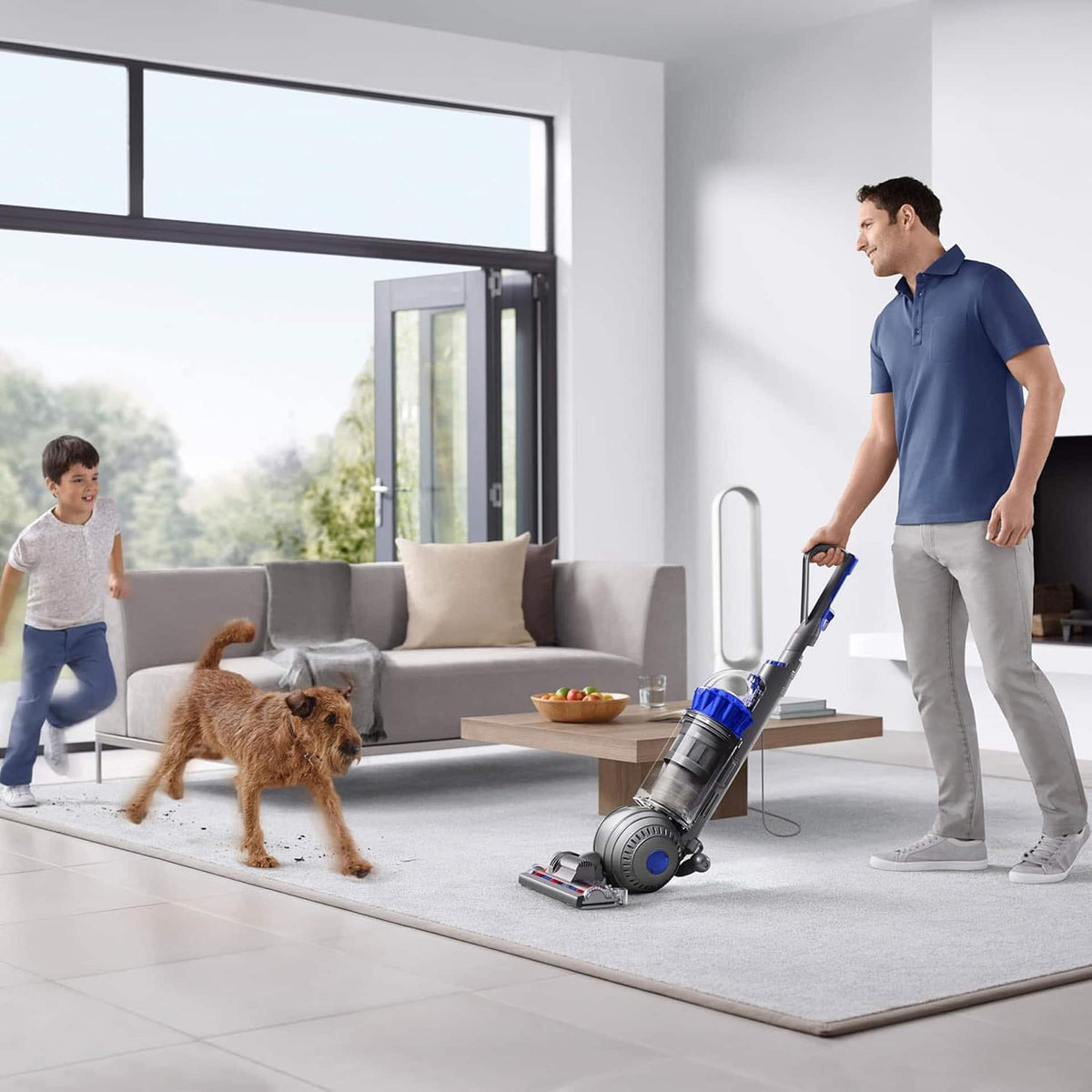Dyson - Exclusive Ball Animal 2 Plus Corded Upright Vacuum with 5 Accessories - Molded Blue
