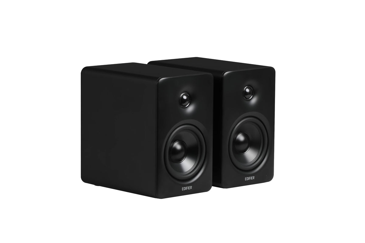 Edifier - M90 Active Bookshelf Speakers, Computer Speakers - Bluetooth and Optical Input - 2.0 Speaker (Pair) - Black