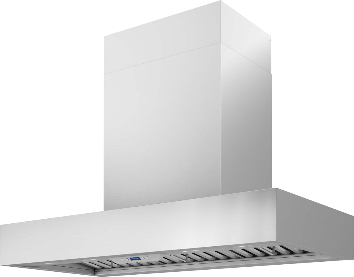 Zephyr - 48 inches - Externally Vented - Wall Range Hood - Stainless Steel