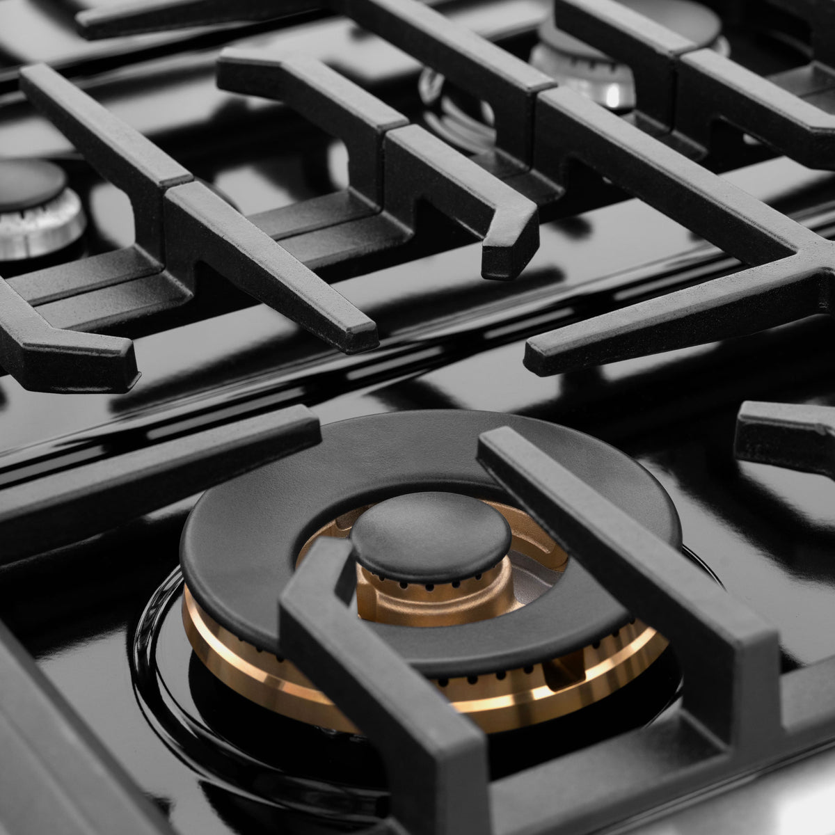 ZLINE - 36 in. Wide 6 Burner 5.2 cu. ft. Paramount Freestanding Gas Range Cooktop and Convection Gas Oven in Stainless Steel - Stainless Steel
