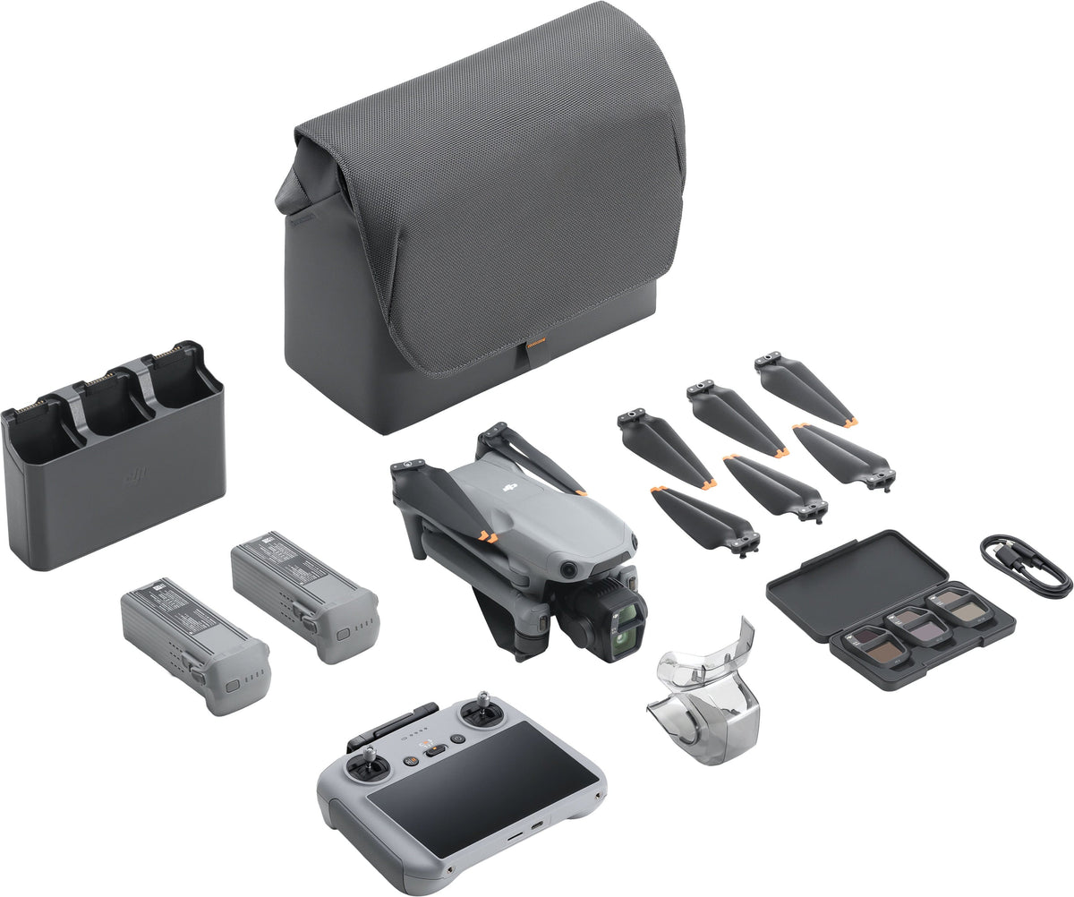 DJI - Air 3S Fly More Combo (DJI RC 2)