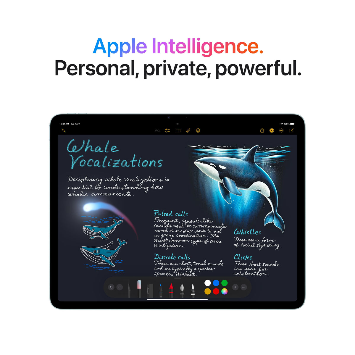 Apple - 11-inch iPad Air M3 chip Built for Apple Intelligence Wi-Fi + Cellular 512GB - Blue (Verizon)