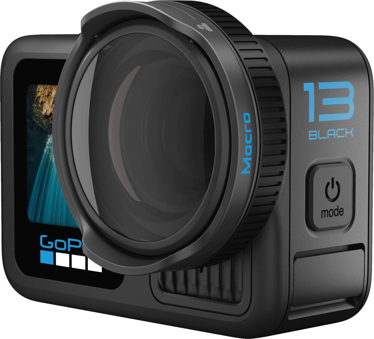 GoPro - HERO13 Black Action Camera + HB-Series Lens Collection - Black