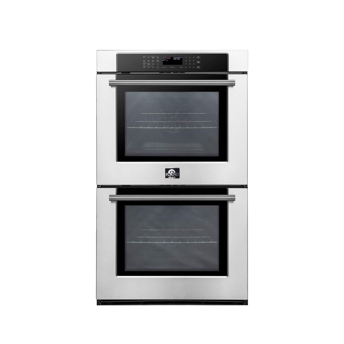 Forno Appliances - 30" Built-In Electric Double Wall Oven with Convection - Silver