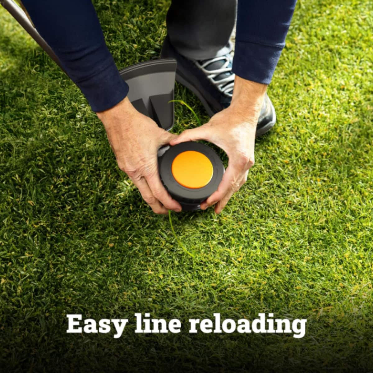 WORX - Nitro WG176 20V Brushless Adjustable 13''- 15'' Cordless String Trimmer - Black