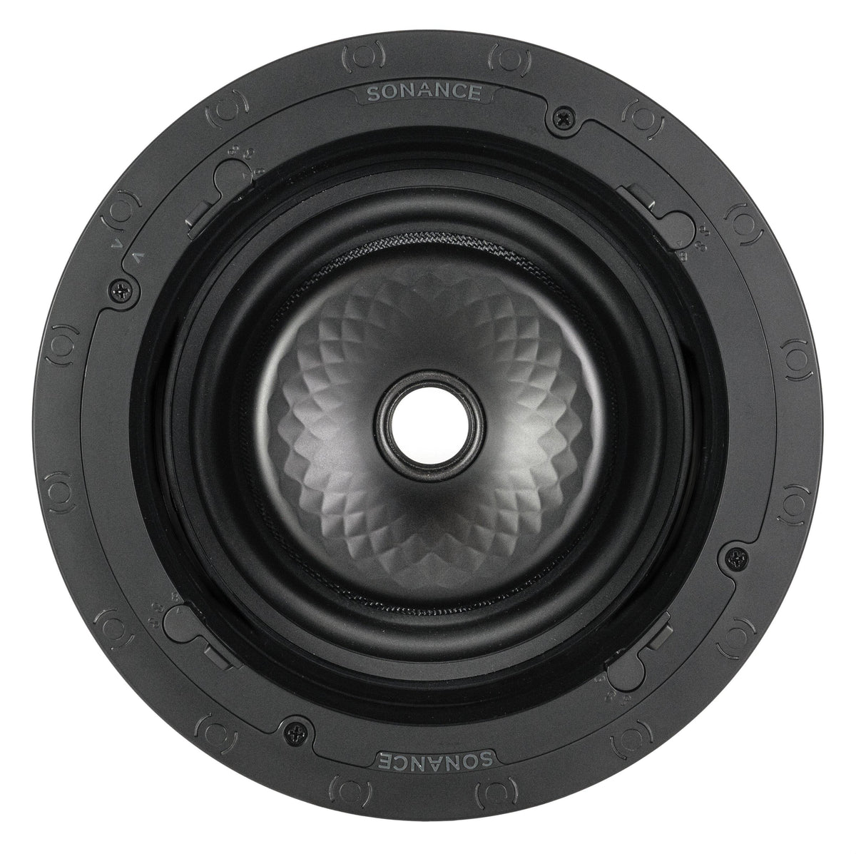 Sonance - VX86R SST SINGLE SPEAKER - Visual Experience Series 8" 2-Way Single Stereo In Ceiling Speaker (Each) - Paintable White